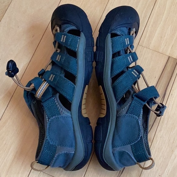Keen Boys Newport H2 Shoes Sandals Sports Outdoors Size 6 Green - Picture 7 of 16